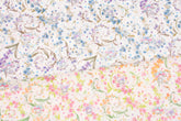 Liberty Tana Lawn 三麗鷗 Hello Kitty 花朵布料日本印花 FQ 45 公分 x 53 公分或 18 英寸 x 21 英寸