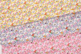 Liberty Tana Lawn 三麗鷗 Hello Kitty 花朵布料日本印花 FQ 45 公分 x 53 公分或 18 英寸 x 21 英寸