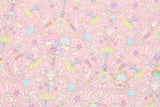 Liberty Tana Lawn Sanrio Little Twin Star Fabric printed in Japan FQ 45cm by 53cm or 18" by 21"