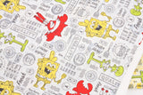 SpongeBob SquarePants Anime Oxford Fabric made in Japan by the Half yard