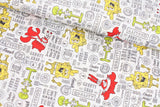 SpongeBob SquarePants Anime Oxford Fabric made in Japan by the Half yard