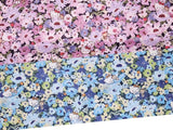 Liberty Tana Lawn 三麗鷗 Hello Kitty 花朵布料日本印花 FQ 45 公分 x 53 公分或 18 英寸 x 21 英寸
