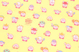 Nintendo Kirby Oxford Licensed Fabric printed in Japan by the Half Yard
