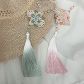 Korean Traditional Tassels Lotus Flower Norigae Hanbok Accessory Korean Gift