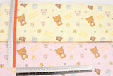 Rilakkuma Oxford Licensed Fabric printed in Japan by the Half Yard