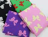 Winter Microfiber Quilting Ribbon Pattern Bonded Fabric made in Korea by the Yard 36" x 59" or 90 x 150cm