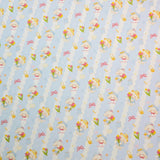 Picnic Baby Puppy Cute Dog Patterned 40s Fabric made in Korea by the Yard 36" x 58" or 90 x 145cm
