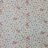 テディベアの花の庭の模様の 40 年代生地、韓国製、ヤード単位 36" x 58" または 90 x 145cm