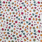 草莓熊兔圖案 40 年代韓國原廠製造面料 36 英寸 x 58 英寸或 90 x 145 厘米