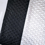 ホログラム ラブ ハート柄 ポリエステル キルティング ヌビ生地 韓国製 半ヤード 18" x 58" または 45 x 145cm