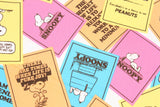 Snoopy Peanuts 75th Anniversary Snoopy Card Oxford Fabric printed in Japan by the Half Yard