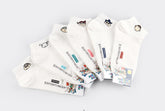 6 Pairs of Crayon Shinchan Mini Logo Socks Ankle Socks Women's Socks
