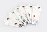6 Pairs of Crayon Shinchan Mini Logo Socks Ankle Socks Women's Socks