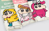 3 Pairs of Crayon Shinchan Raincoat Socks Ankle Socks Women's Socks