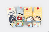 5 Pairs of Crayon Shinchan Picnic Socks Ankle Socks Women's Socks