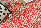Small Flower Petite Floral Patterned Fabric printed in Korea by the Half Yard