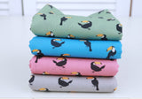 Toucan patterned Fabric made in Korea by the Half Yard