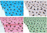 Toucan patterned Fabric made in Korea by the Half Yard