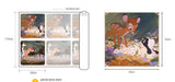 Bambi Character Fabric made in Korea by Panel / Cushion / Pillow Cover