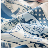 Disney&Pixar Clown Fish, Finding Nemo, Dory Character Fabric Made in Korea / Panel / 35" x 44" ( 88 cm x 110 cm)