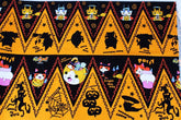 Yokai Watch Halloween Character Fabric made in Japan, Half Yard 45cm by 108cm or 18" by 43"