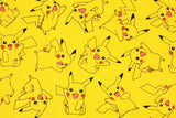 Pocket Monster, Pokemon, Pikachu Character Fabric made in Korea by the Half Yard