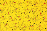 Pocket Monster, Pokemon, Pikachu Character Fabric made in Korea by the Half Yard