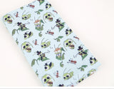 Animal) Grasshopper Character Fabric made in Korea by Half Yard