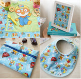 Penguin Pororo, Crong, Eddy, Loopy, Petty Korean Anime Character Fabric made in Korea by the Half Yard