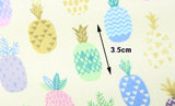 Pineapple Patterned Fabric made in Korea by the Half Yard