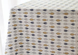 Fish Patterned Fabric made in Korea by Half Yard