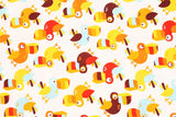 Toucan printed Fabric by the Half Yard