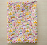 ペンギン ポロロ、クロン、エディ、ルーピー、ペティ 韓国アニメキャラクター生地 韓国製 半ヤード単位