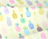 Pineapple Patterned Fabric made in Korea by the Half Yard