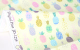 Pineapple Patterned Fabric made in Korea by the Half Yard
