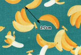 韓国製バナナ柄生地 ハーフヤード