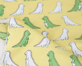 恐龍暴龍腕龍圖案布料,可愛,兒童,縫紉,被子,韓國製造,半碼