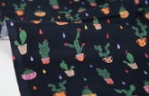 Cactus Patterned Fabric, Cute, sewing, Quilt made in Korea Half Yard