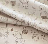 Half Yard 韓國製造的可愛貓頭鷹布料