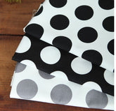 Dots Oxford Fabric made in Korea by the Half Yard 5cm(2inch) Circle Dot