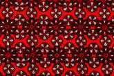 Red Rouge Red Petals printed Fabric by fabric freedom by the Half Yard