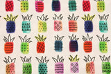 Pineapple Patterned Fabric made in Korea by the Half Yard
