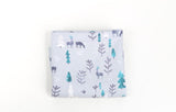 Winter Forest Animals Reindeer Patterned Fabric made in Korea by the Half Yard