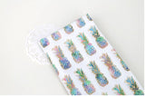 Pineapple Patterned Fabric made in Korea by the Half Yard