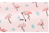 Flamingo Patterned Fabric made in Korea by Half Yard