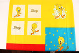 Baby Looney Tunes Tweety Sylvester Jr 布料韓國製造,Panel 30 英寸 x 44 英寸