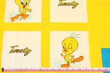 Baby Looney Tunes Tweety Sylvester Jr 布料韓國製造,Panel 30 英寸 x 44 英寸