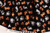 Cats Kitten printed Fabric by Timeless Treasures Fabrics by the Half Yard