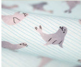 韓国製のシール柄生地(半ヤード単位)