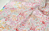 花柄生地、かわいい、裁縫、キルト、韓国製、ハーフヤード